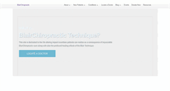 Desktop Screenshot of blairchiropractic.com